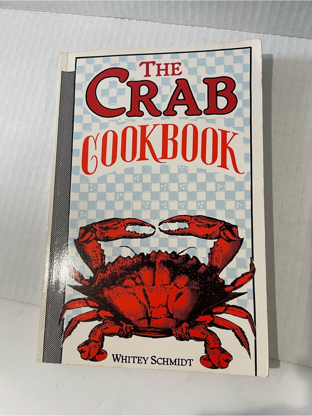 Vintage The Crab Cookbook 1990 Whitey Schmidt Coastal Paperback